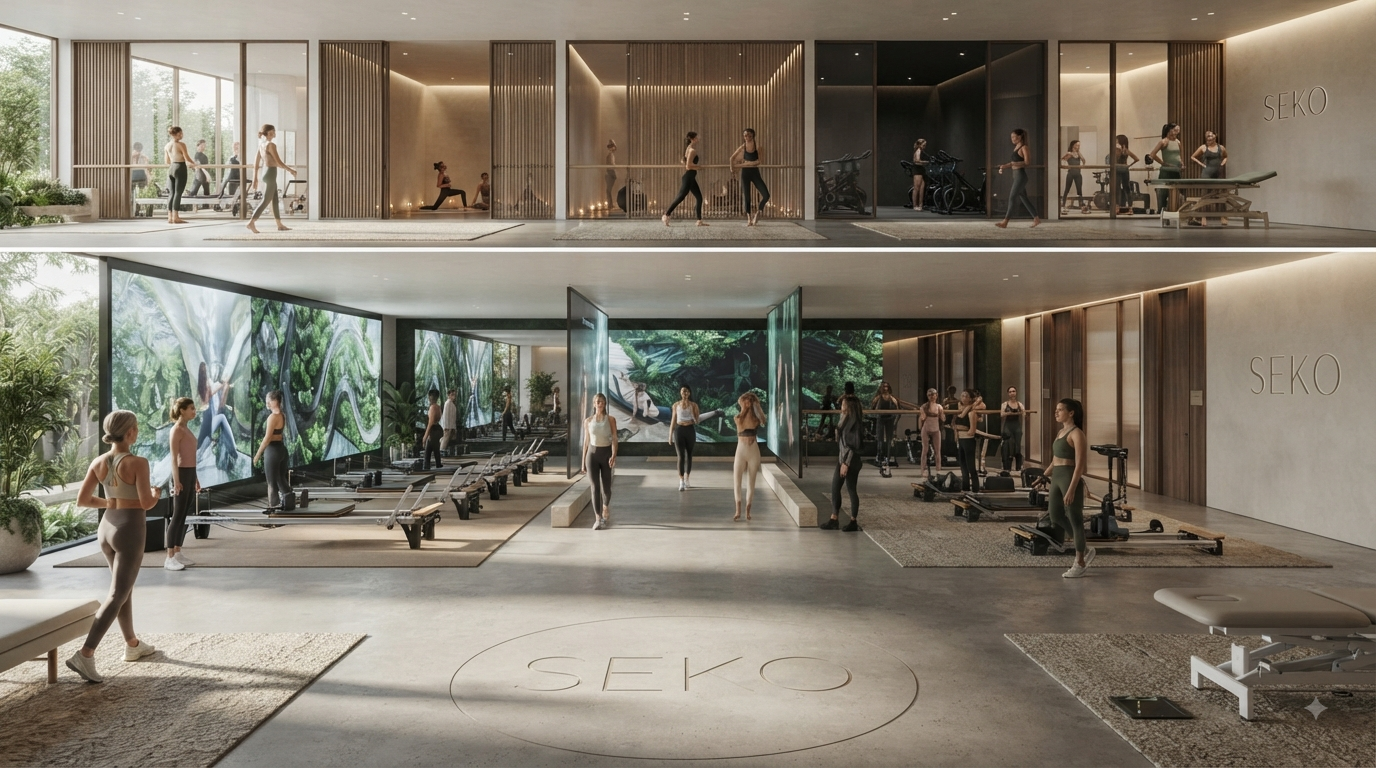 Seko Women — reformer pilates and movement studio with immersive nature walls